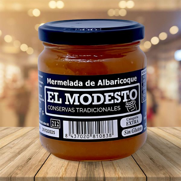 Mermelada de Albaricoque "El Modesto" 207 gr