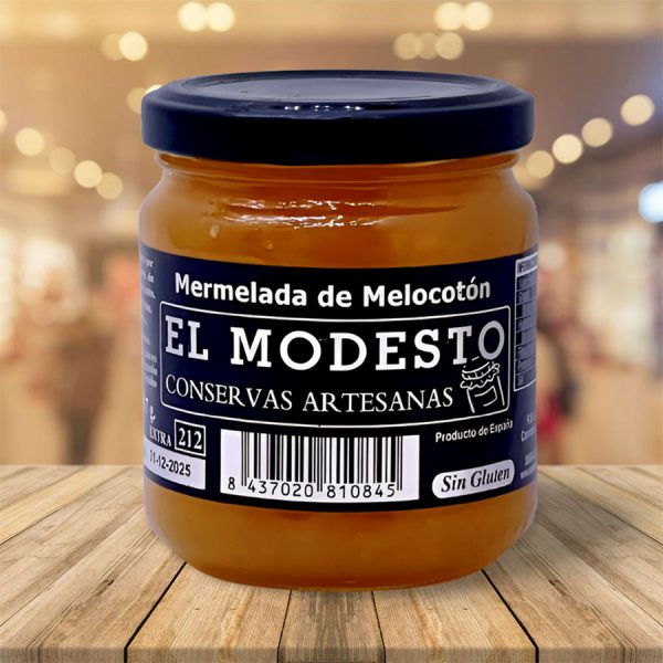 Mermelada de Melocotón "El Modesto" 207 gr