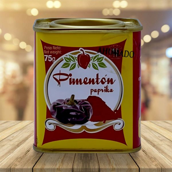 Pimentón Ahumado "Muñoz y Pujante" 75 gr Lata