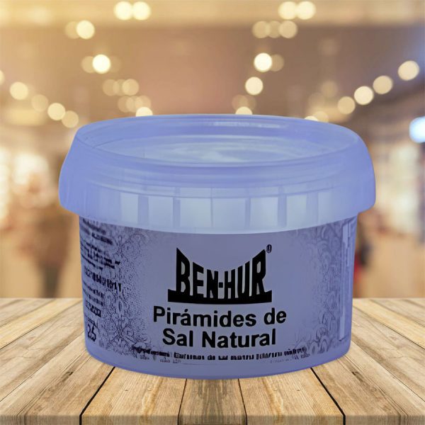 Pirámides de Sal Natural "Ben-Hur" 125 gr Tarrina