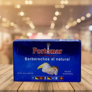 Berberechos al Natural "Portomar" 45-55 Ud Ol-120