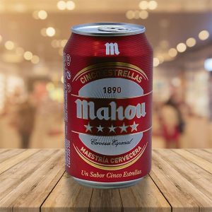 Cerveza "Mahou" 33 cl Pack de 6