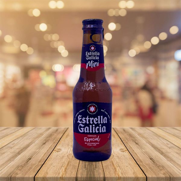 Cerveza "Estrella Galicia" Mini 20 Cl