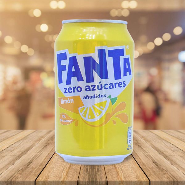 "Fanta" de Limón Zero Azúcares