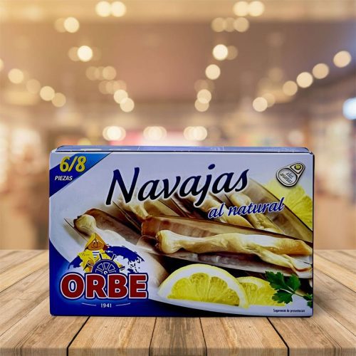 Navajas al Natural "Orbe" 6-8 Ud Ol-120,