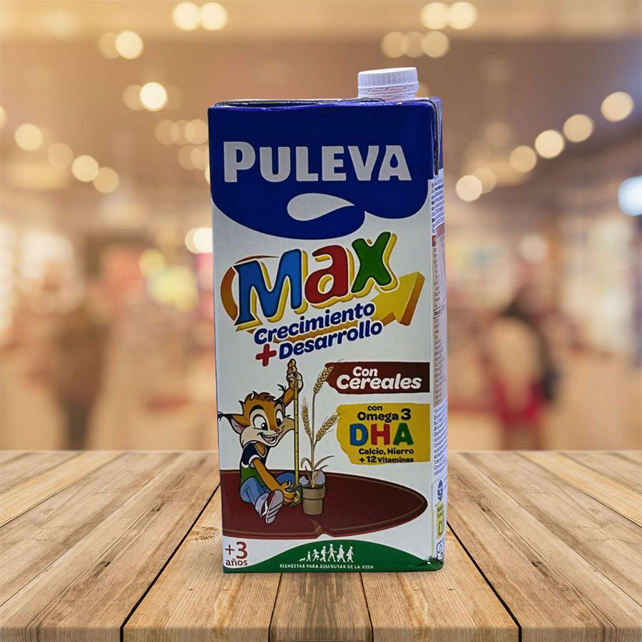 Puleva MAX Leche de Crecimiento y Desarrollo con Cereales, 12 x 1L  (1,18/brik) » Chollometro