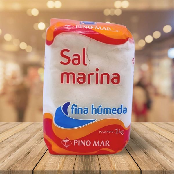 Sal Marina Fina Húmeda "Pinomar" 1 Kg