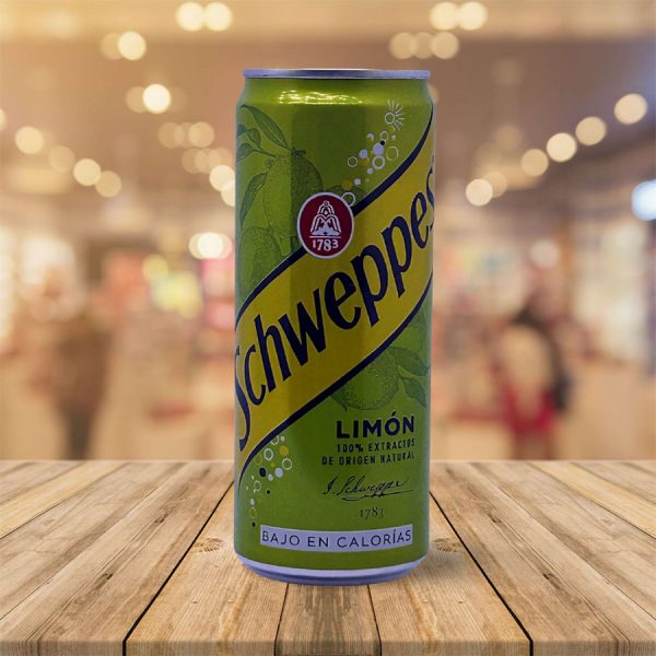 "Schweppes" al Limón 33 cl Pack de 24 Latas