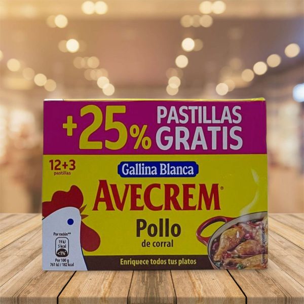 Pastillas de Pollo de Corral "Avecrem"