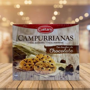 Galletas Campurrianas "Cuétara" con Trocitos de Chocolate