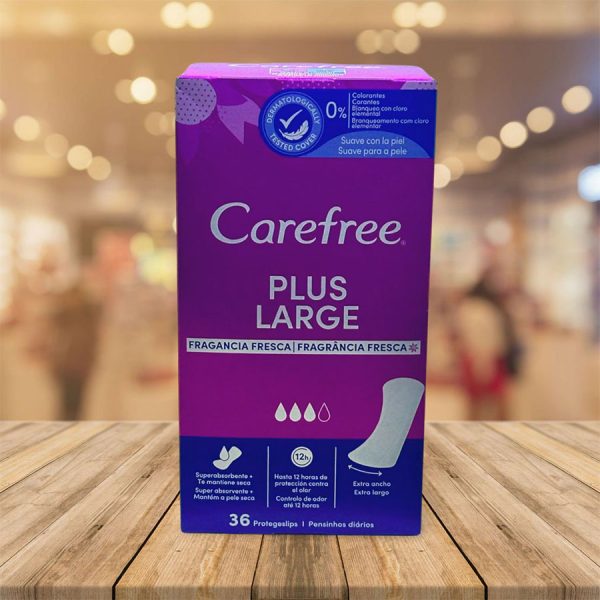 Protege Slip "Carefree" Largo Plus 14 Unidades