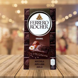 Tableta de Chocolate"Ferrero Rocher" con Avellanas