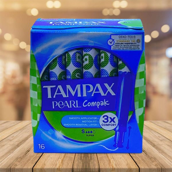 Tampones "Tampax Pearl" Compak 16 Unidades