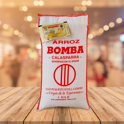 Arroz Bomba "Calasparra" Saco 1 Kg