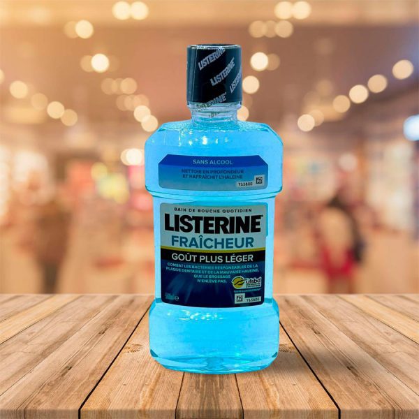 Enjuague Bucal "Listerine" Frescura Sabor Más Ligero 500 Ml