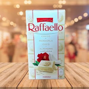 Tableta de Chocolate "Raffaello" con Coco y Almendras