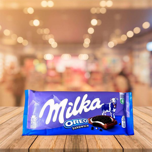 Tableta Chocolate "Milka" Oreo Sandwich 92 Gr 100 Gr