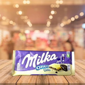 Tableta Chocolate "Milka" White Oreo 100 Gr