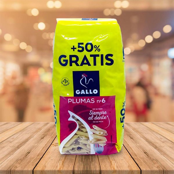 Pluma Gallo 450G Nº6 + 50% Gratis