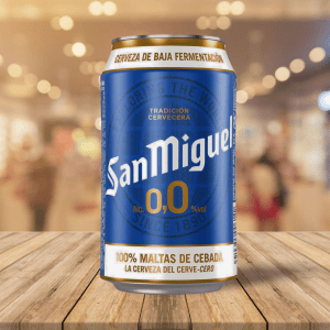 Cerveza "San Miguel" 0,0 Lata Pack 24 Unid
