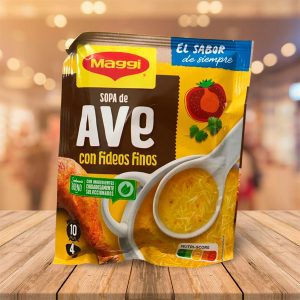 Sopa Ave con Fideos Finos "Maggi" sobre 78 g