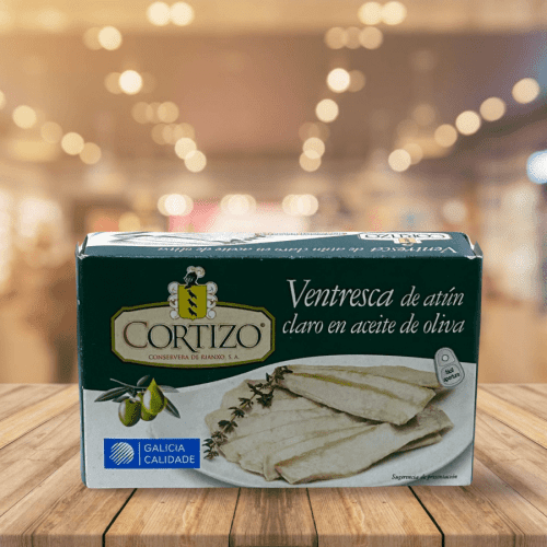 Ventresca de Atun Claro En Aceite Oliva Cortizo